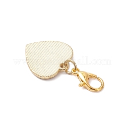 Alloy Pink Enamel Pendant Decorations&nbsp;HJEW-JM04178