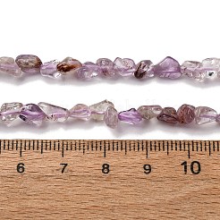 Natural Purple Phantom Quartz Purple Lodolite Quartz Beads Strands&nbsp;G-I389-A23