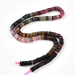 Natural Multicolor Tourmaline Beads Strands&nbsp;G-T140-03