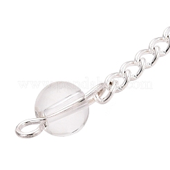 Natural Rose Quartz Dowsing Pendulum Pointed Pendants&nbsp;AJEW-N006-01E
