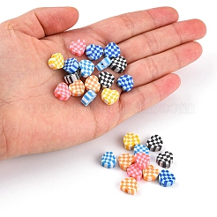 120Pcs 6 Colors Handmade Polymer Clay Beads&nbsp;CLAY-YW0001-62
