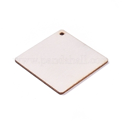 Unfinished Blank Wood Pendants&nbsp;WOOD-TAC0003-29