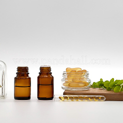 3Pcs Glass Dropper Bottles&nbsp;MRMJ-LP0001-14