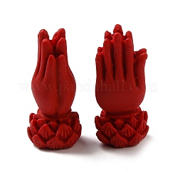 Dyed Buddha's Hand Synthetic Coral Beads&nbsp;CORA-O004-05A
