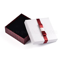 Rectangle Jewelry Set Cardboard Boxes&nbsp;X-CBOX-N007-01B