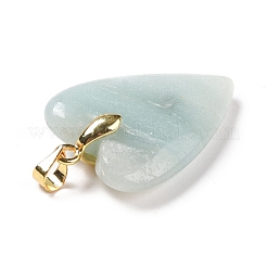 Natural Flower Amazonite Pendants&nbsp;G-E570-01G-08