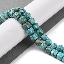 Natural Howlite Beads Strands&nbsp;G-G001-B03-02
