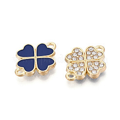 Saint Patrick's Day Alloy Shamrock Connector Charms&nbsp;FIND-N008-23KCG