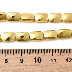 Electroplate Glass Beads Strands&nbsp;EGLA-F166-18G
