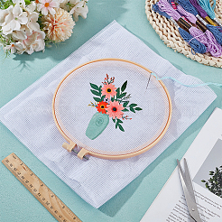 1M Polycotton Cross-Stitch Fabric&nbsp;DIY-BC0016-73B