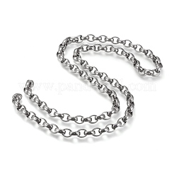 Non-Tarnish 304 Stainless Steel Cable Chains&nbsp;CHS-F014-01P