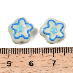Handmade Porcelain Enamel Beads&nbsp;PORC-G016-06B