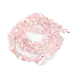 Natural Rose Quartz Beads Strands&nbsp;G-P497-01C-61
