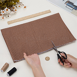 Polka Dot Pattern Cotton Fabrics&nbsp;DIY-WH0622-485A
