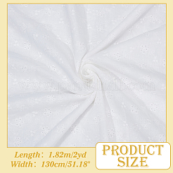 2 Yards Cotton Embroidery Fabrics&nbsp;DIY-ME0001-81