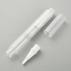 Plastic Transparent Twist Pens&nbsp;AJEW-WH0332-01