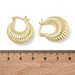 Brass Hoop Earrings for Women&nbsp;KK-CBAD851-42G