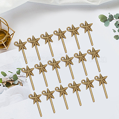 160Pcs Tibetan Style Alloy Pendants&nbsp;FIND-SC0024-07AB