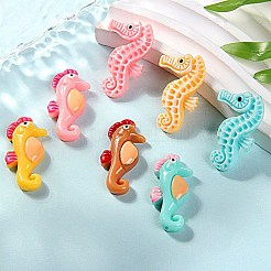 Opaque Resin Decoden Cabochons&nbsp;CRES-I043-05