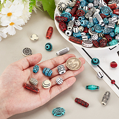 170Pcs Opaque Acrylic Beads&nbsp;MACR-PH0001-83