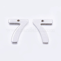 Tarnish Resistant 201 Stainless Steel Pendants&nbsp;STAS-F128-01P-7