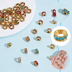 50Pcs Brass Spacer Beads&nbsp;RB-AR0003-23