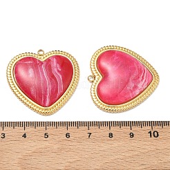 304 Stainless Steel Resin Pendants&nbsp;STAS-C174-19G-05