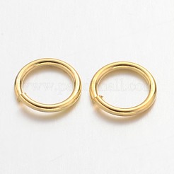 Brass Open Jump Rings&nbsp;JRC8MM-G