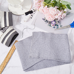 Polyester Ribbing Fabric for Cuffs&nbsp;DIY-WH0430-351C