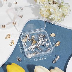 30Pcs 3 Colors 304 Stainless Steel Clip on Earring Pads&nbsp;STAS-SC0004-27