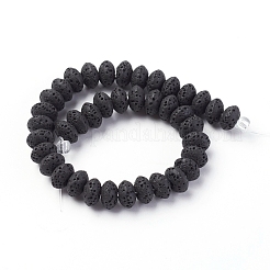Natural Lava Rock Beads Strands&nbsp;G-F671-01A-14
