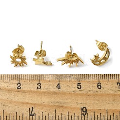 304 Stainless Steel Earring Sets&nbsp;EJEW-S248-07G