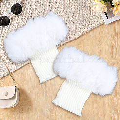 Acrylic Fiber Woolen Yarn Socks Leg Cover&nbsp;AJEW-WH20018-149D