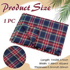 1M Cotton Tartan Pattern Fabric&nbsp;DIY-PH0035-74A-02
