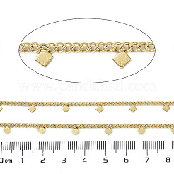 Ion Plating(IP) 304 Stainless Steel Curb Chains&nbsp;AJEW-Q150-04G-01