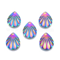 Ion Plating(IP) 201 Stainless Steel Pendant&nbsp;STAS-B027-05MC