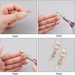 304 Stainless Steel Stud Earring Findings&nbsp;STAS-NB0004-32G
