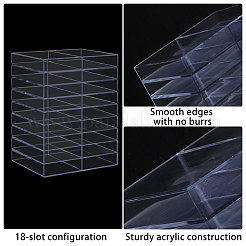 Acrylic Marker Pen Storage Box&nbsp;AJEW-WH0609-751