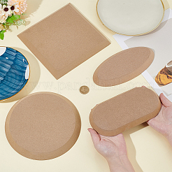 4Pcs 4 Styles MDF Wood Pottery Tools&nbsp;DIY-OC0014-66