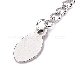 Tarnish Resistant 304 Stainless Steel Chain Extender&nbsp;STAS-F268-15P