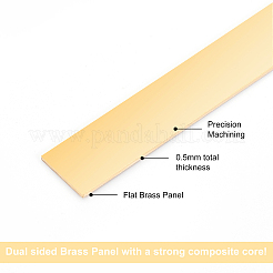 Brass Panel&nbsp;KK-BC0001-14B