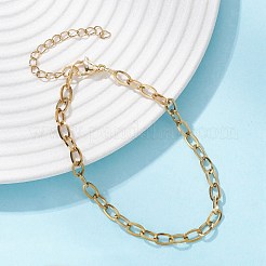 304 Stainless Steel Cable Chain Bracelets for Women&nbsp;BJEW-JB12687