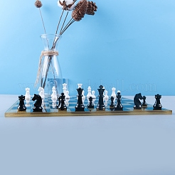 DIY Chess Board & Pieces Silicone Molds&nbsp;DIY-F052-01
