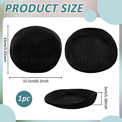 Velet Pillbox Stewardess Fascinator Hat Base for Millinery&nbsp;AJEW-WH0248-757B