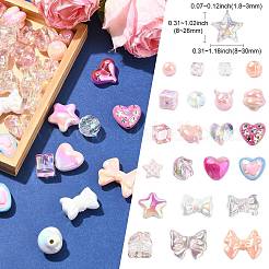 UV Plated Acrylic Bead&nbsp;FIND-CJC0010-90A
