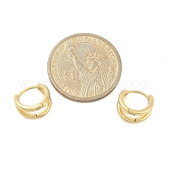 304 Stainless Steel Huggie Hoop Earrings for Women&nbsp;EJEW-C096-42G-01
