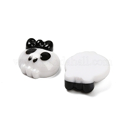 Halloween Opaque Resin Cabochons&nbsp;LS-CRES-I045-01G-02