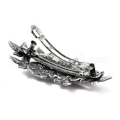 Flower Alloy Rhinestone Hair Barrettes&nbsp;LS-PHAR-S604-01AS-02