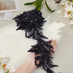 2 Yards Polyester Flower Sewing Ornament&nbsp;DIY-MA0007-16A