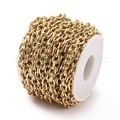 304 Stainless Steel Cable Chains&nbsp;CHS-P007-27G-02